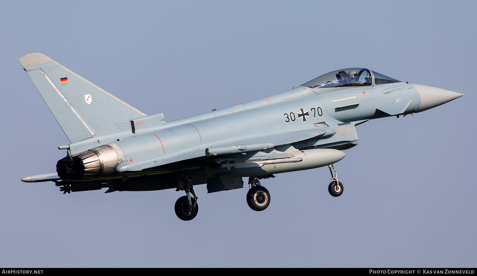 Aircraft Photo of 3070 | Eurofighter EF-2000 Typhoon S | Germany - Air Force | AirHistory.net #257562