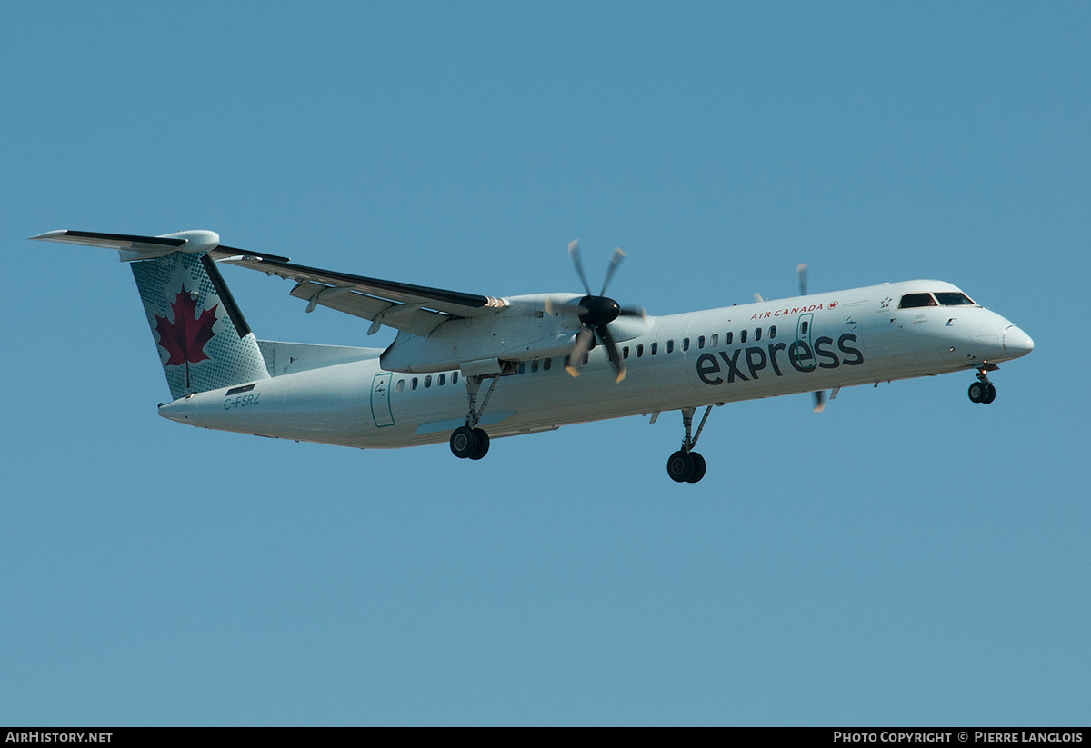 Aircraft Photo of C-FSRZ | Bombardier DHC-8-402 Dash 8 | Air Canada Express | AirHistory.net #257565