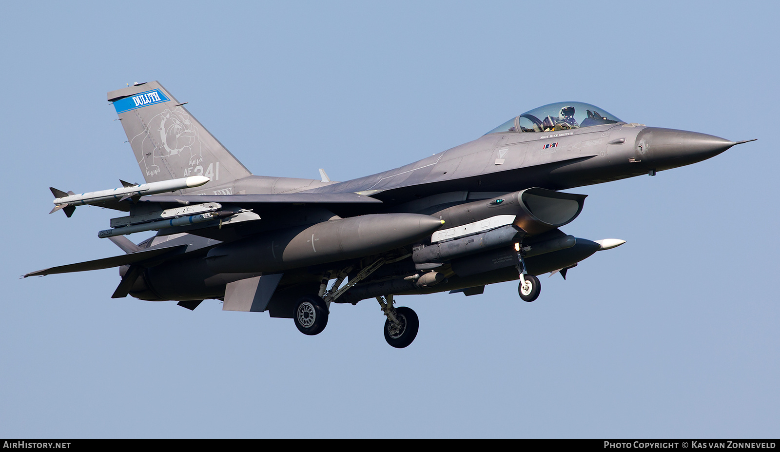 Aircraft Photo of 91-0341 / AF91-341 | General Dynamics F-16CM Fighting Falcon | USA - Air Force | AirHistory.net #257572
