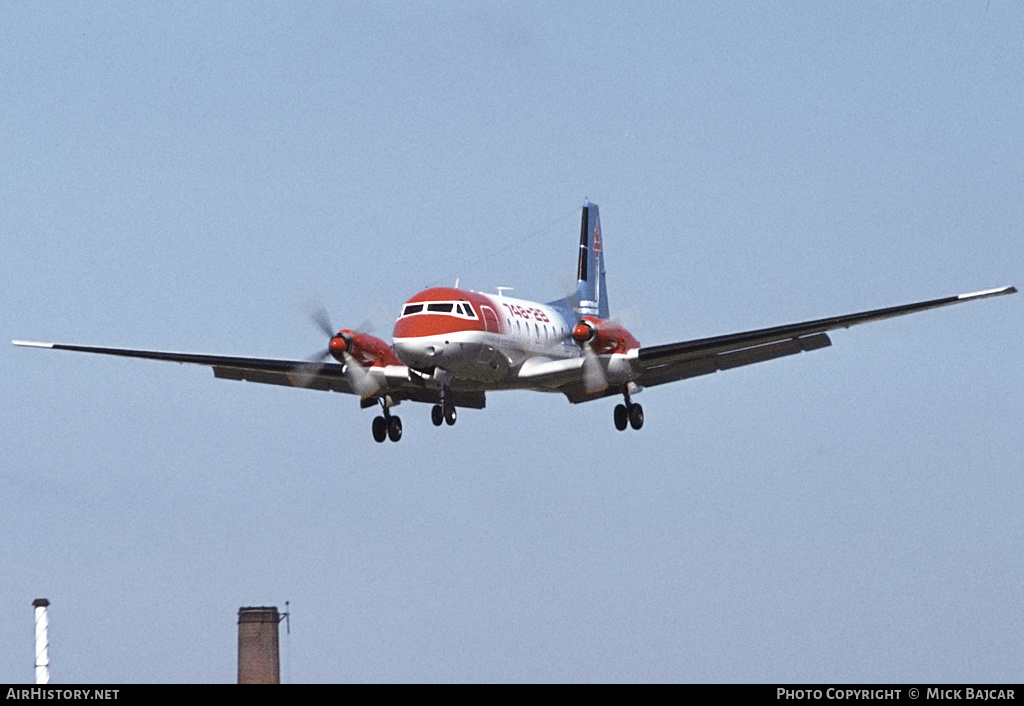 Aircraft Photo of G-BGJV | British Aerospace BAe-748 Srs2B/357LFD | British Aerospace | AirHistory.net #257575