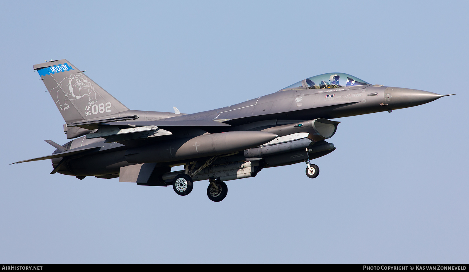 Aircraft Photo of 96-0082 / AF96-082 | Lockheed Martin F-16CM Fighting Falcon | USA - Air Force | AirHistory.net #257596