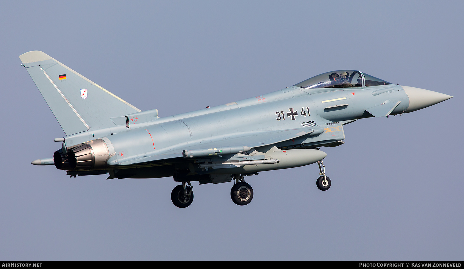 Aircraft Photo of 3141 | Eurofighter EF-2000 Typhoon S | Germany - Air Force | AirHistory.net #257597