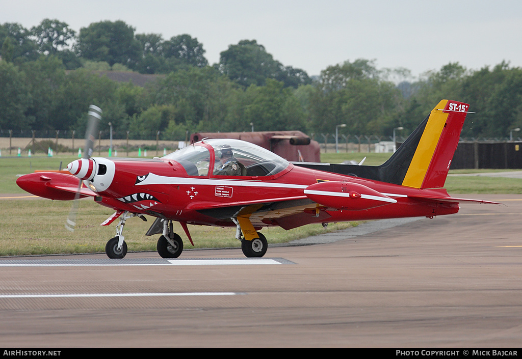 Aircraft Photo of ST-15 | SIAI-Marchetti SF-260M+ | Belgium - Air Force | AirHistory.net #257609