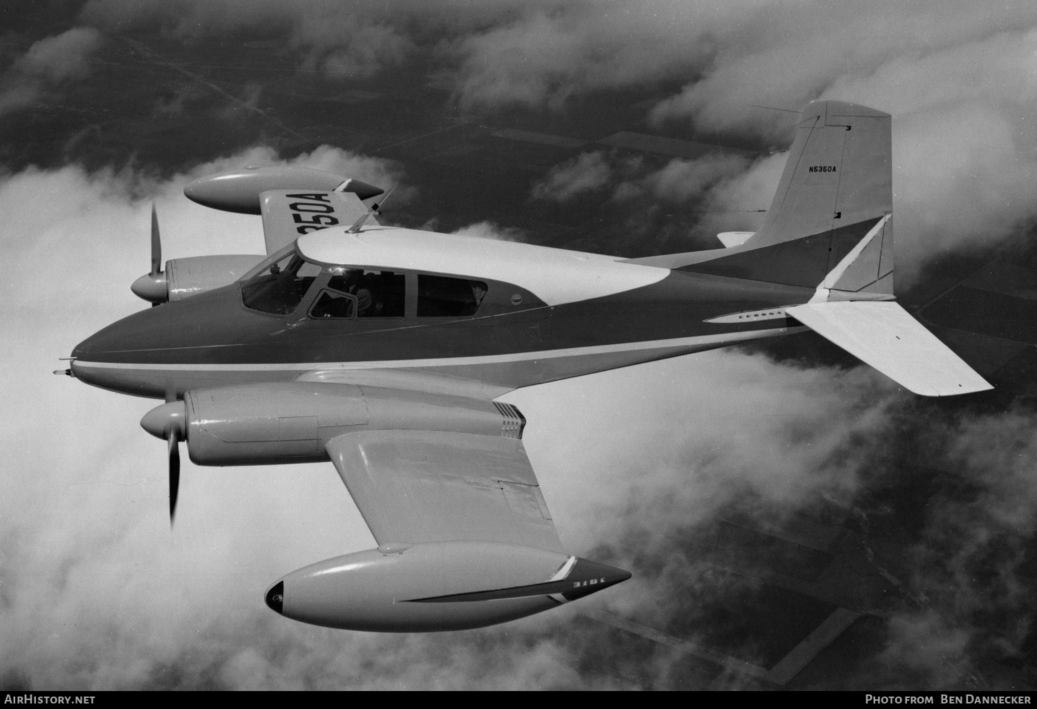 Aircraft Photo of N5350A | Cessna 310B | AirHistory.net #257611