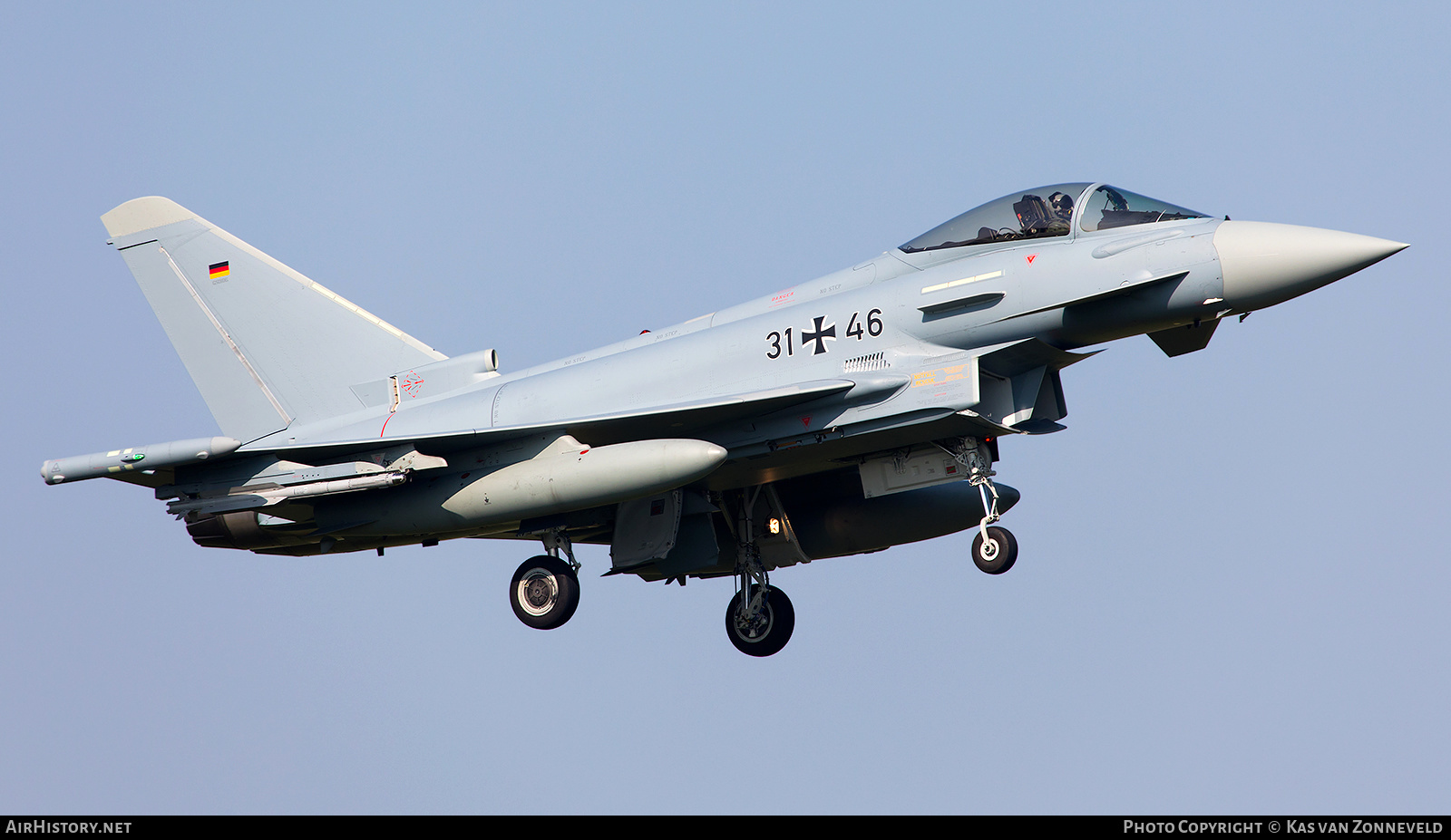 Aircraft Photo of 3146 | Eurofighter EF-2000 Typhoon S | Germany - Air Force | AirHistory.net #257615