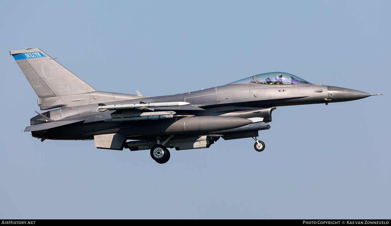 Aircraft Photo of 91-0410 / AF91-410 | General Dynamics F-16CM Fighting Falcon | USA - Air Force | AirHistory.net #257622