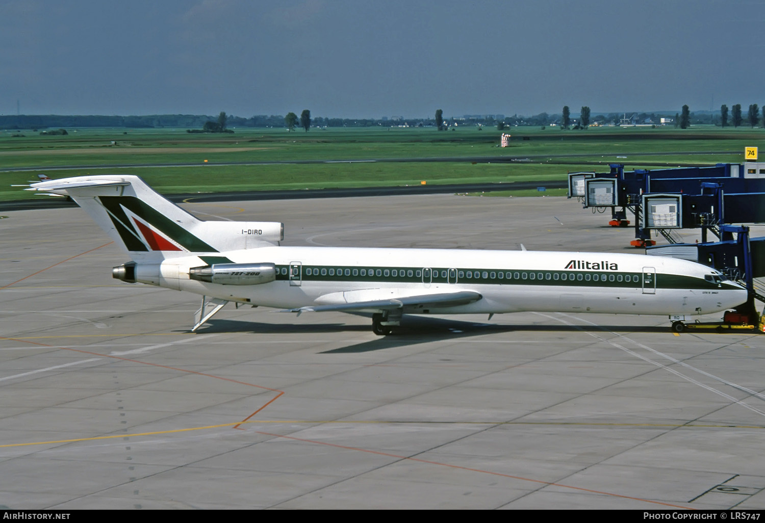 Aircraft Photo of I-DIRO | Boeing 727-243/Adv | Alitalia | AirHistory.net #257626