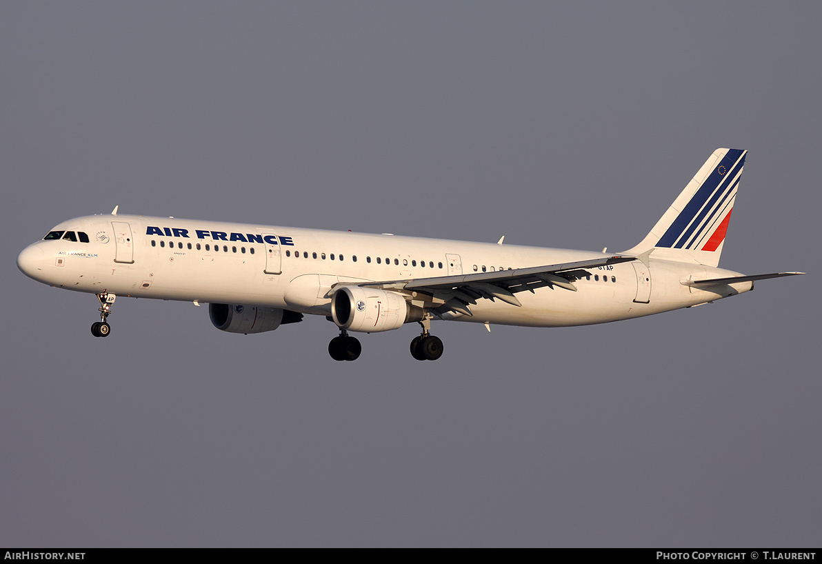 Aircraft Photo of F-GTAP | Airbus A321-211 | Air France | AirHistory.net #257651