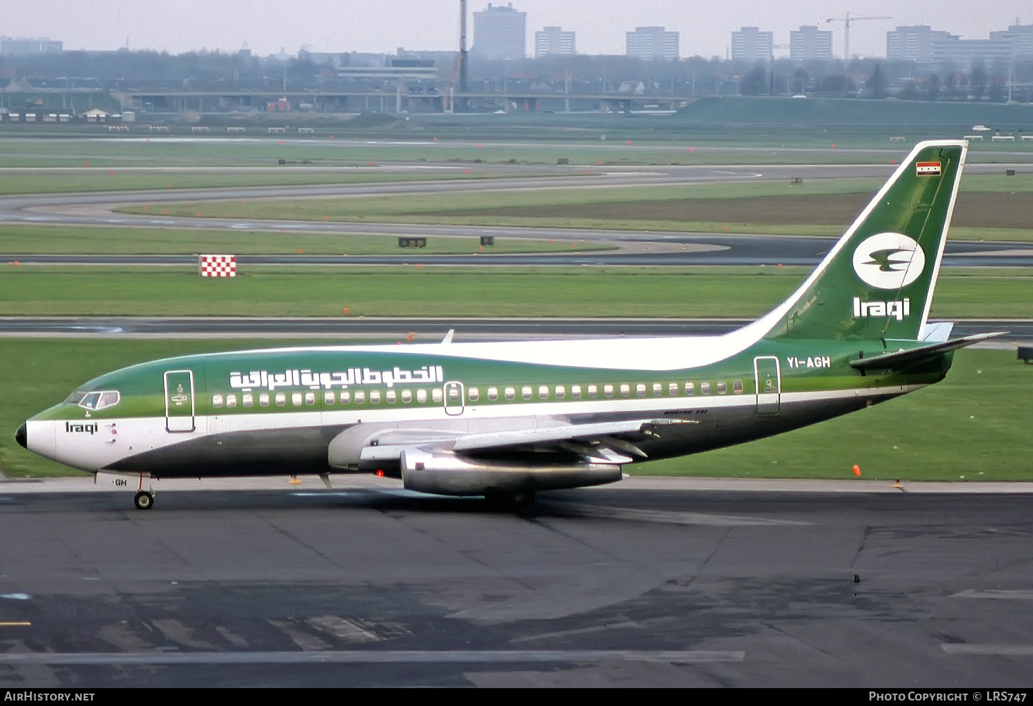 Aircraft Photo of YI-AGH | Boeing 737-270C/Adv | Iraqi Airways | AirHistory.net #257660