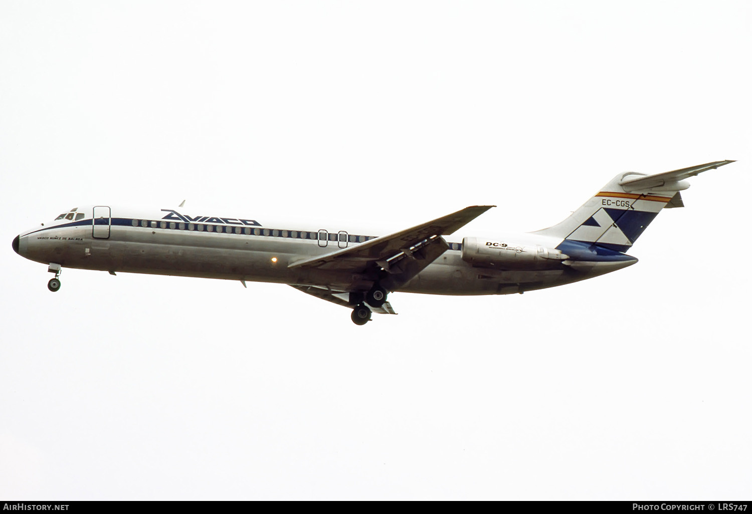 Aircraft Photo of EC-CGS | McDonnell Douglas DC-9-32 | Aviaco | AirHistory.net #257661