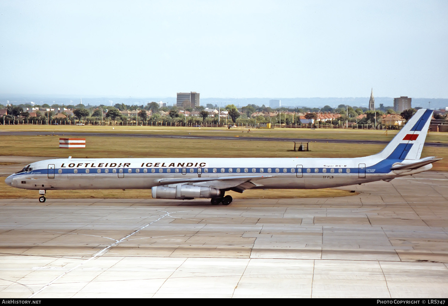 Aircraft Photo of TF-FLB | McDonnell Douglas DC-8-63CF | Loftleidir - Icelandic Airlines | AirHistory.net #257665