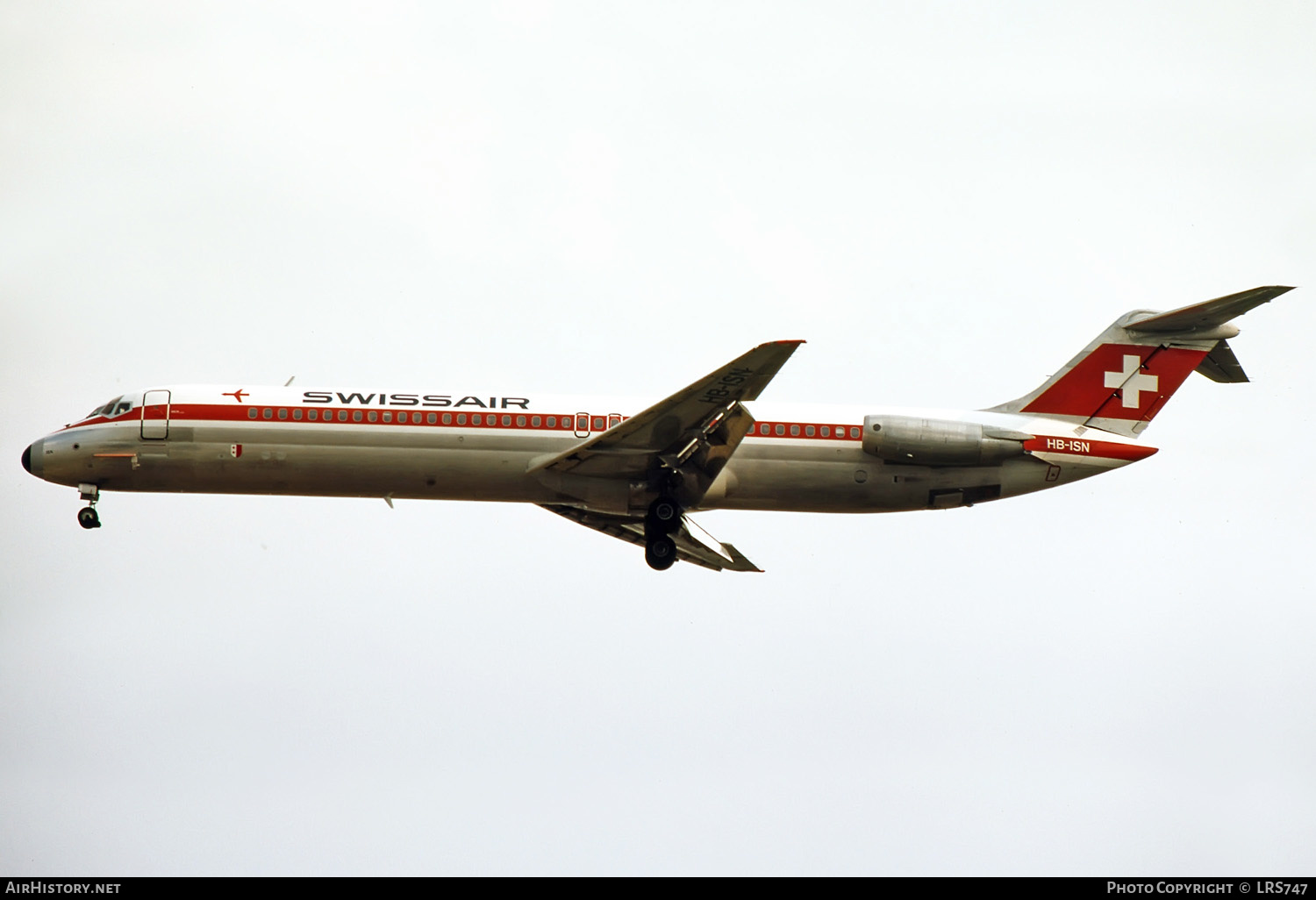 Aircraft Photo of HB-ISN | McDonnell Douglas DC-9-51 | Swissair | AirHistory.net #257670