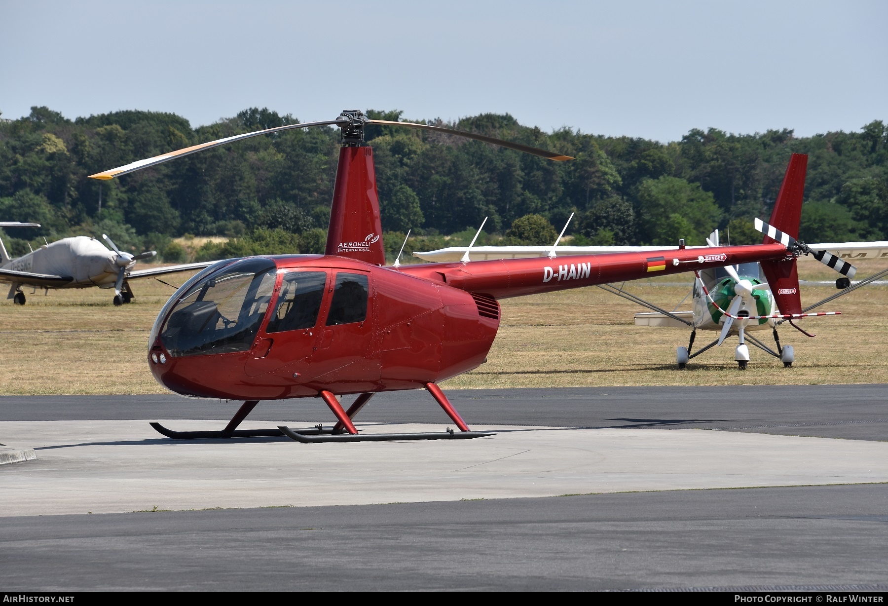 Aircraft Photo of D-HAIN | Robinson R-44 II | AeroHeli International | AirHistory.net #257676