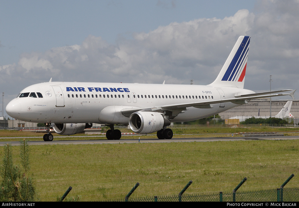 Aircraft Photo of F-GFKS | Airbus A320-211 | Air France | AirHistory.net #257685