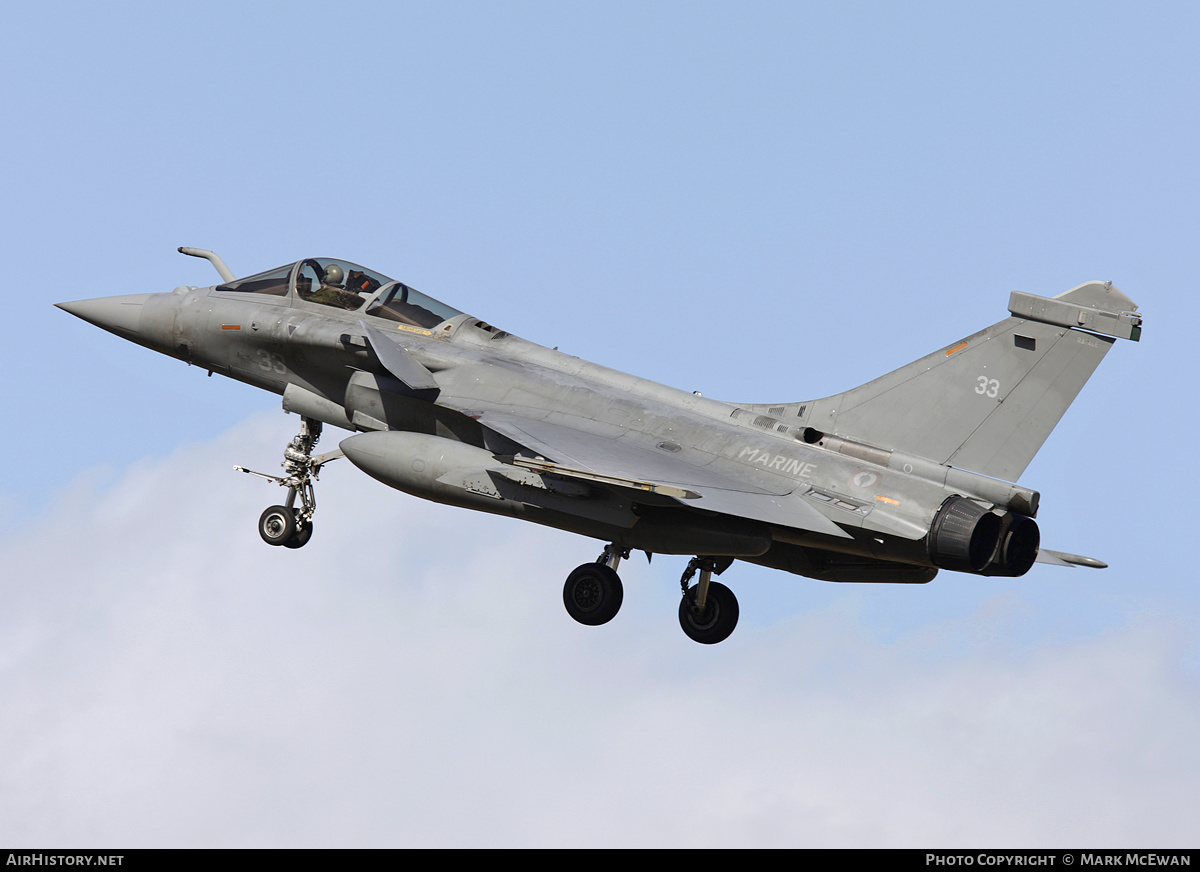 Aircraft Photo of 33 | Dassault Rafale M | France - Navy | AirHistory.net #257688