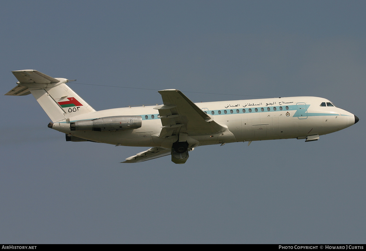 Aircraft Photo of 553 / ٥٥٣ | BAC 111-485GD One-Eleven | Oman - Air Force | AirHistory.net #257690
