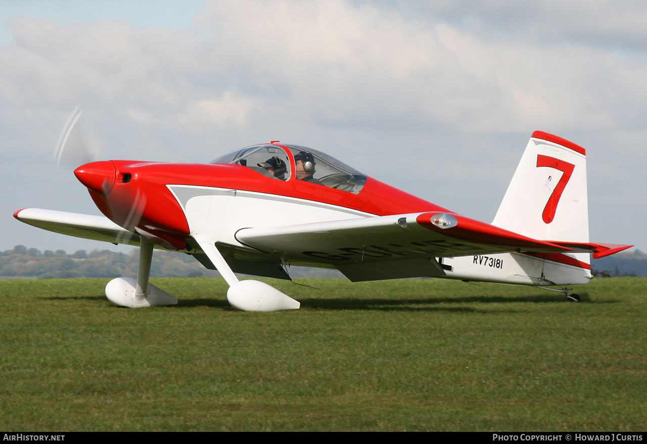 Aircraft Photo of G-DAME | Van's RV-7 | AirHistory.net #257691