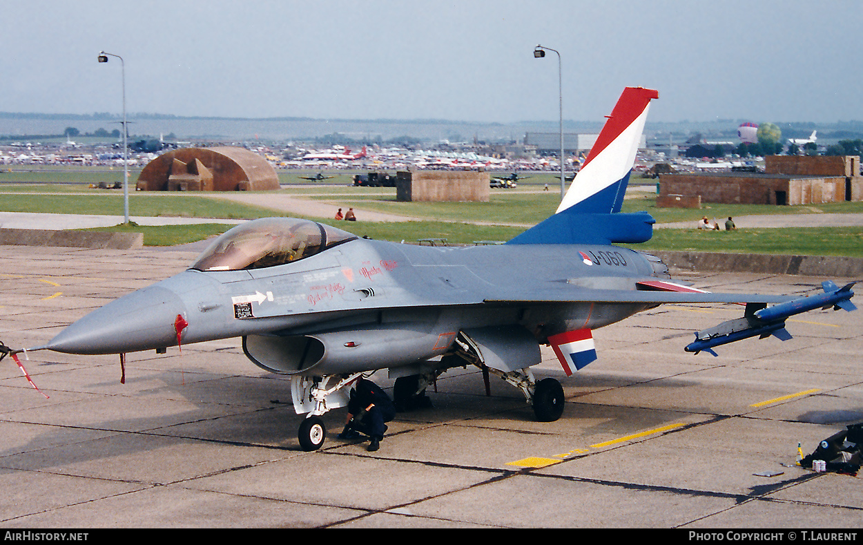 Aircraft Photo of J-060 | General Dynamics F-16A Fighting Falcon | Netherlands - Air Force | AirHistory.net #257709