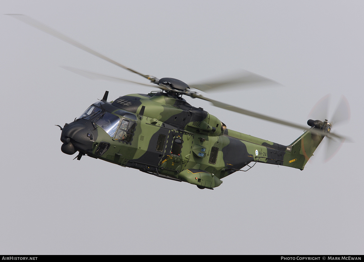 Aircraft Photo of NH-214 | NHI NH90 TTH | Finland - Army | AirHistory.net #257713