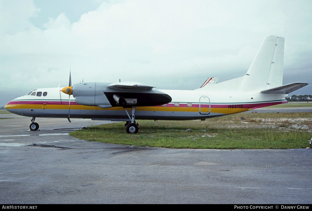 Aircraft Photo of N93110 | Antonov An-24B | AirHistory.net #257715