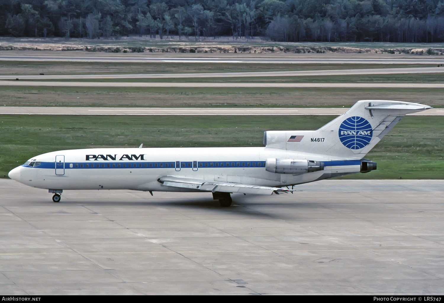 Aircraft Photo of N4617 | Boeing 727-35 | Pan American World Airways - Pan Am | AirHistory.net #257731