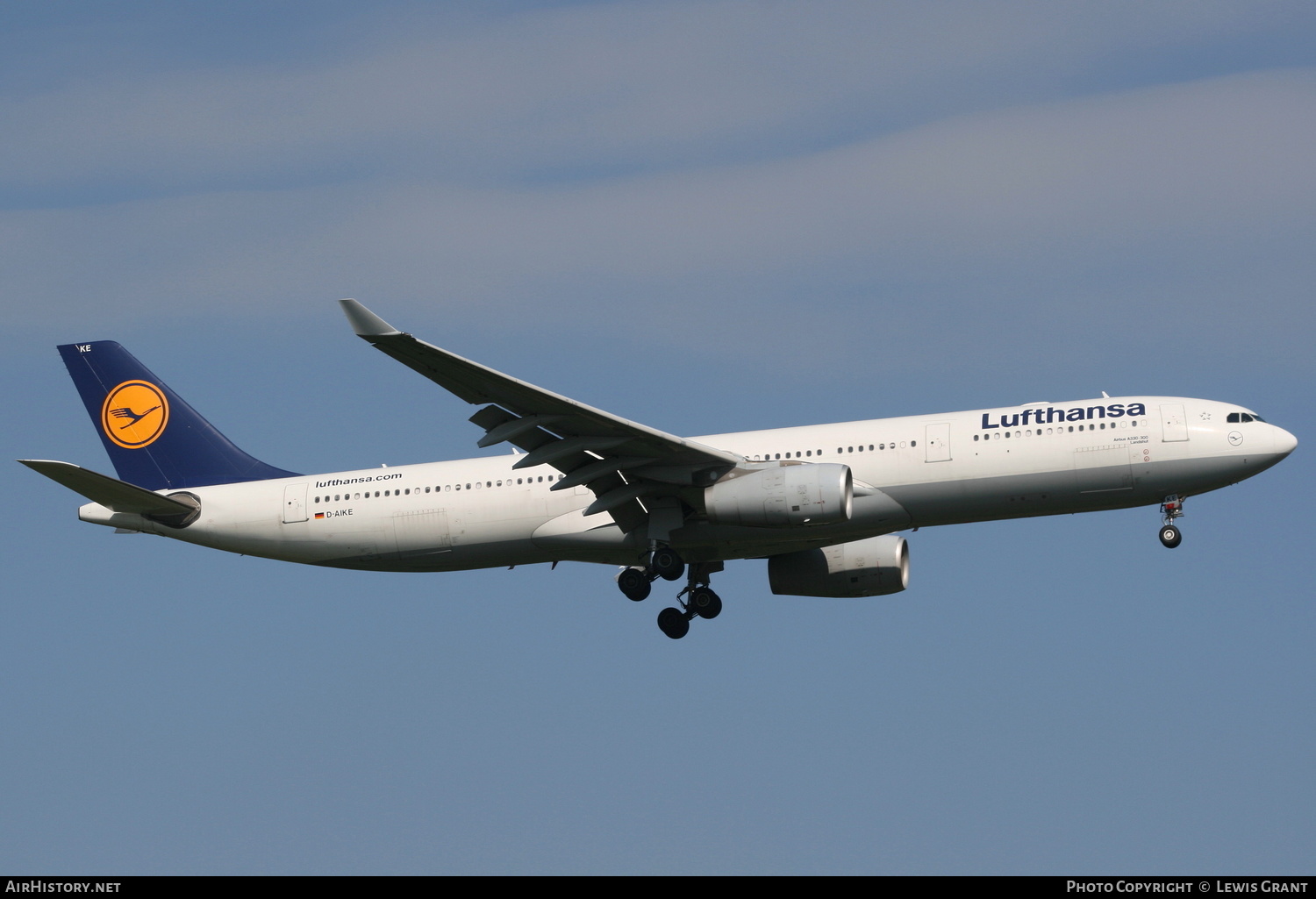 Aircraft Photo of D-AIKE | Airbus A330-343E | Lufthansa | AirHistory.net #257739
