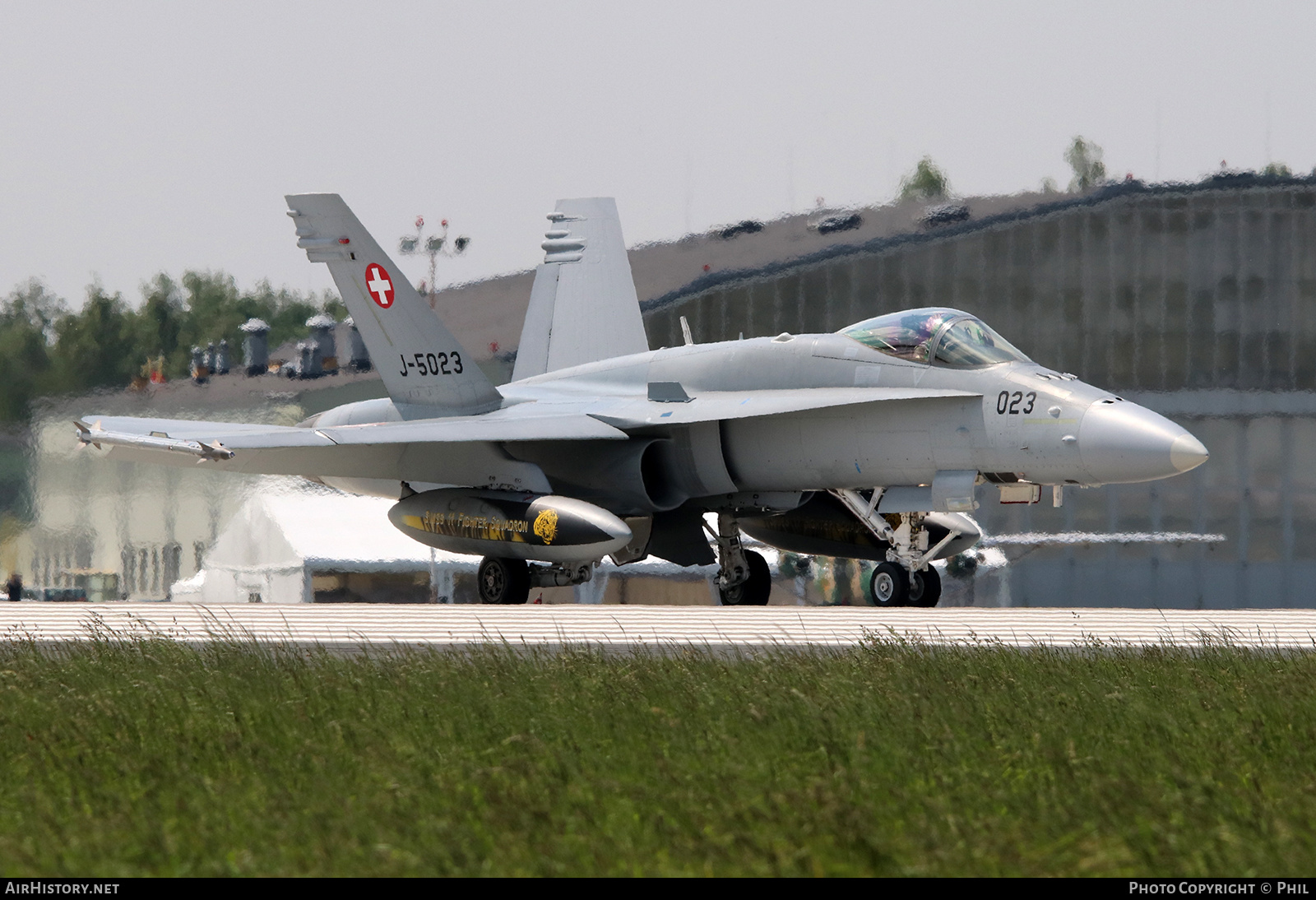 Aircraft Photo of J-5023 | McDonnell Douglas F/A-18C Hornet | Switzerland - Air Force | AirHistory.net #257741