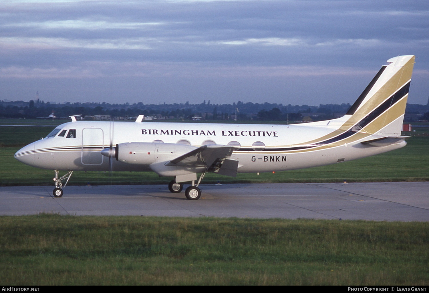 Aircraft Photo of G-BNKN | Grumman G-159 Gulfstream I | Birmingham Executive Airways | AirHistory.net #257742