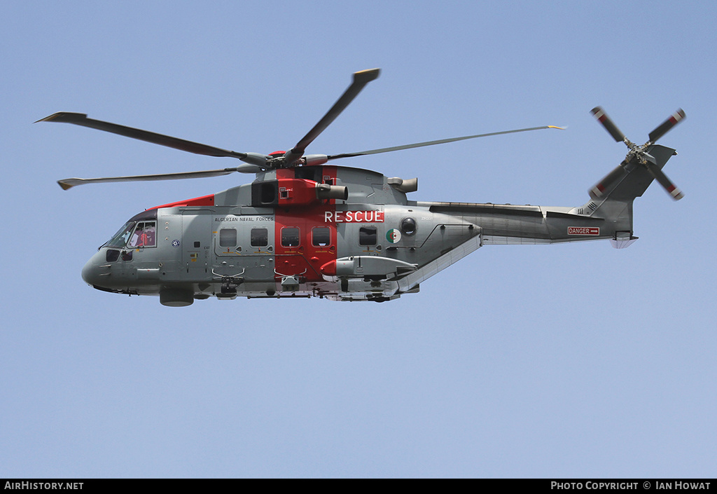 Aircraft Photo of ZR331 | AgustaWestland AW101-610 | Algeria - Navy | AirHistory.net #257752