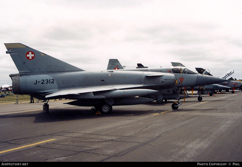Aircraft Photo of J-2312 | Dassault Mirage IIIS | Switzerland - Air Force | AirHistory.net #257772