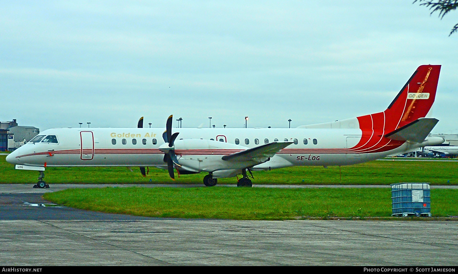 Aircraft Photo of SE-LOG | Saab 2000 | Golden Air | AirHistory.net #257782