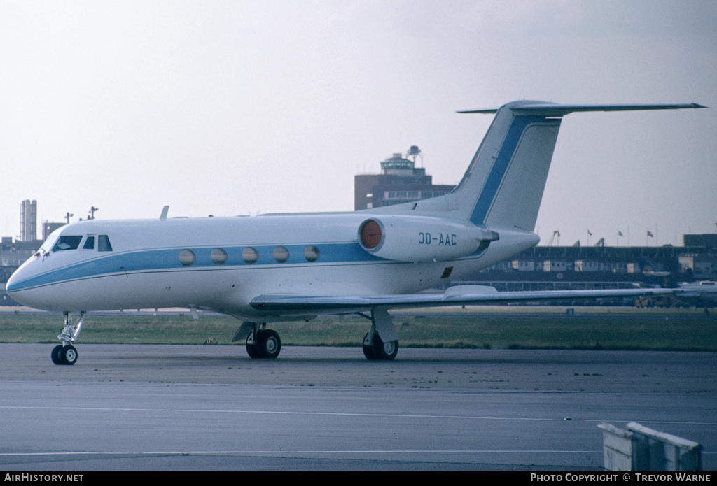 Aircraft Photo of 3D-AAC | Grumman American G-1159 Gulfstream II | AirHistory.net #257804