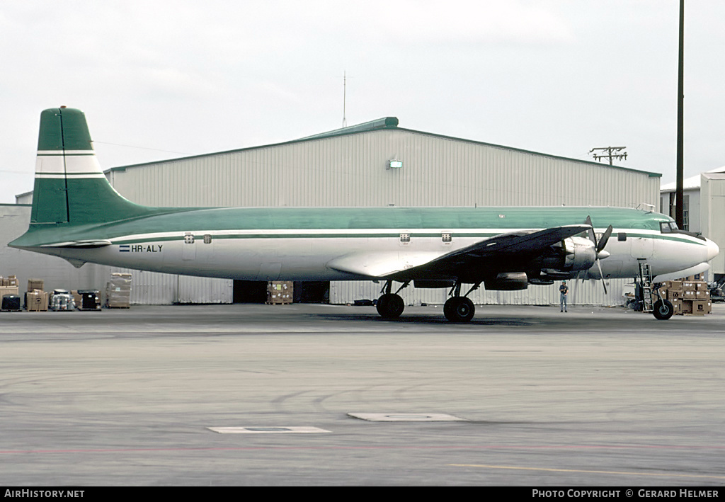 Aircraft Photo of HR-ALY | Douglas DC-7C(F) | AirHistory.net #257830