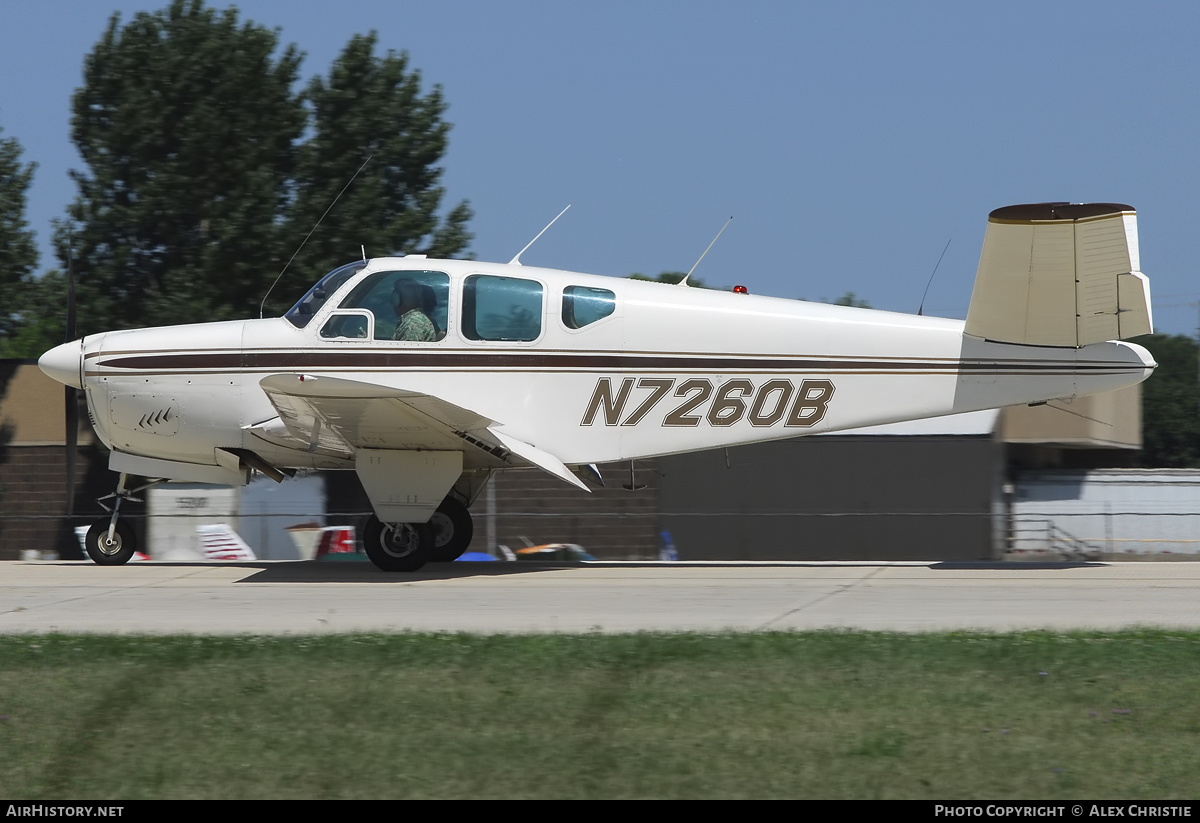 Aircraft Photo of N7260B | Beech J35 Bonanza | AirHistory.net #257837