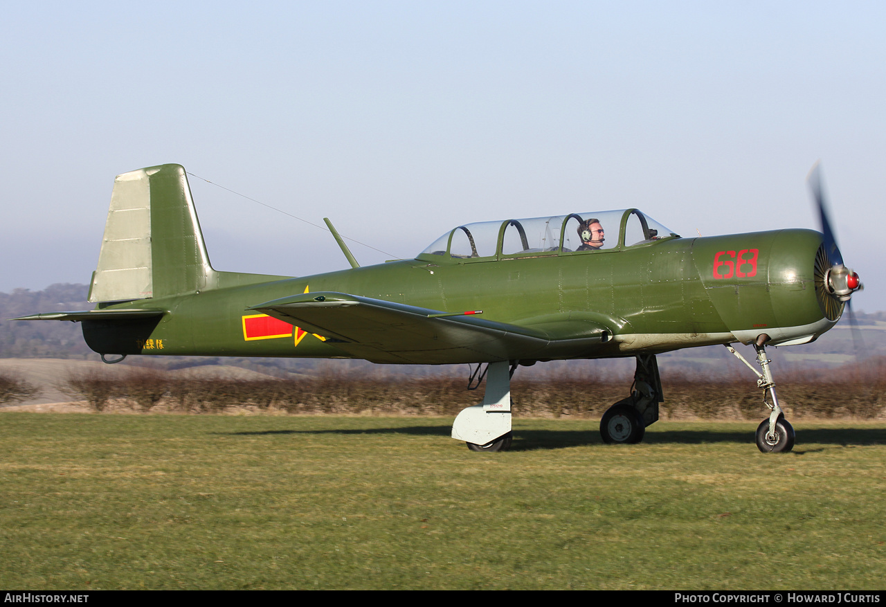 Aircraft Photo of G-BVVG | Nanchang CJ-6A Chujaio | China - Air Force | AirHistory.net #257842