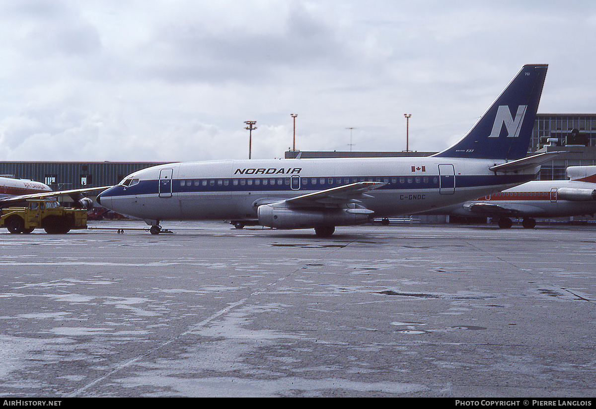 Aircraft Photo of C-GNDC | Boeing 737-242C/Adv | Nordair | AirHistory.net #257848