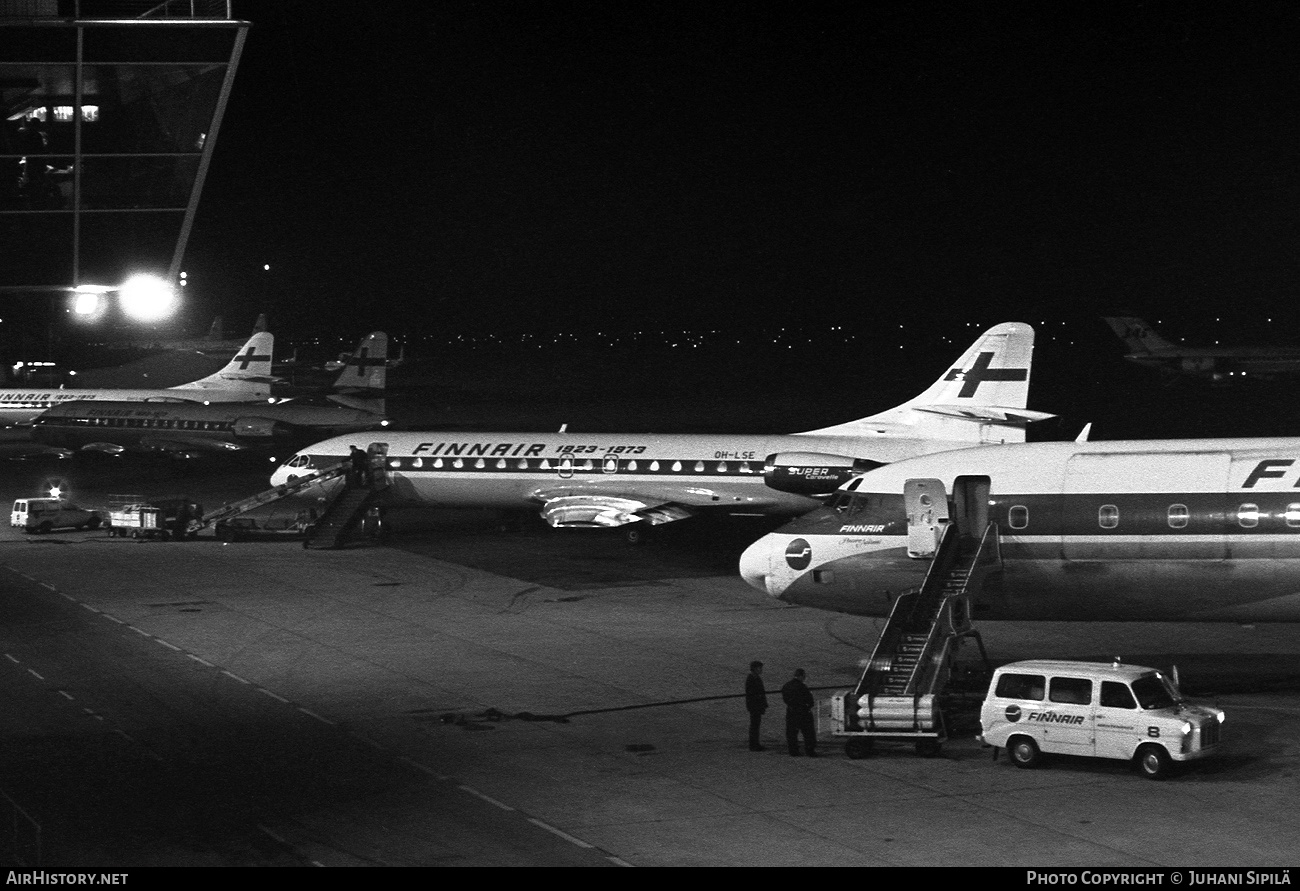 Aircraft Photo of OH-LSE | Sud SE-210 Caravelle 10B3 Super B | Finnair | AirHistory.net #257855