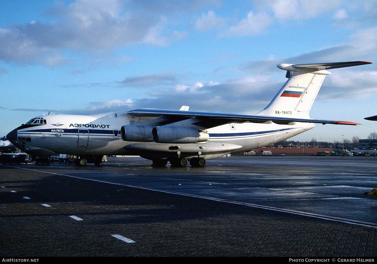 Aircraft Photo of RA-76472 | Ilyushin Il-76TD | Aeroflot | AirHistory.net #257863