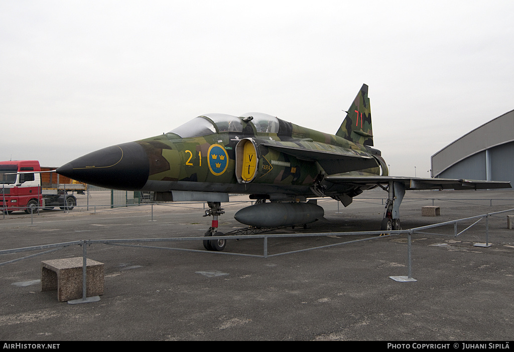 Aircraft Photo of 37808 | Saab Sk37 Viggen | Sweden - Air Force | AirHistory.net #257884