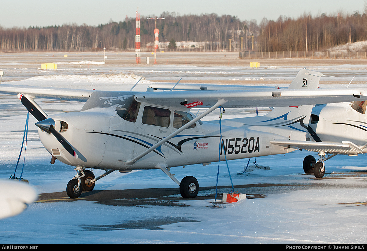 Aircraft Photo of N5520A | Cessna 172S Skyhawk SP II | Universitet Grazhdanskoy Aviatsii | AirHistory.net #257885