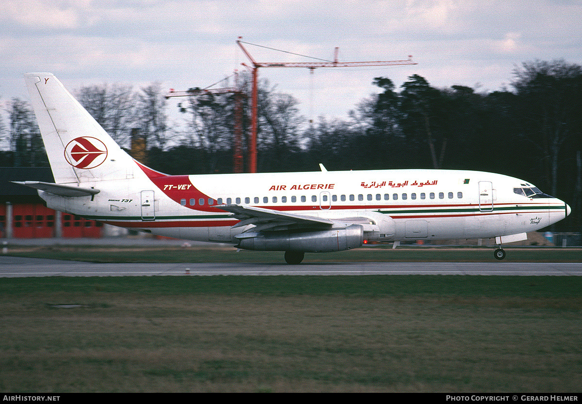Aircraft Photo of 7T-VEY | Boeing 737-2D6/Adv | Air Algérie | AirHistory.net #257886