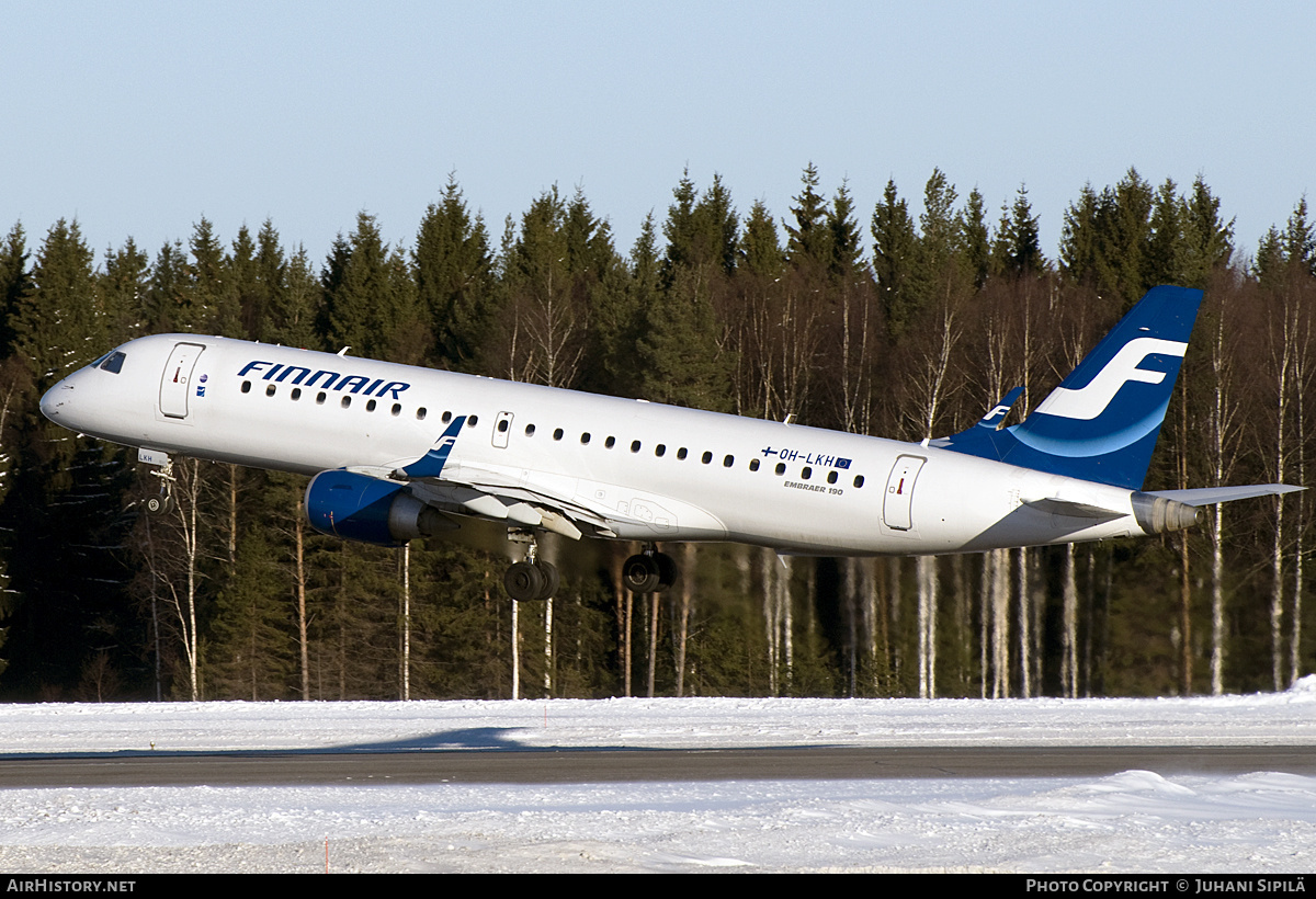 Aircraft Photo of OH-LKH | Embraer 190LR (ERJ-190-100LR) | Finnair | AirHistory.net #257888