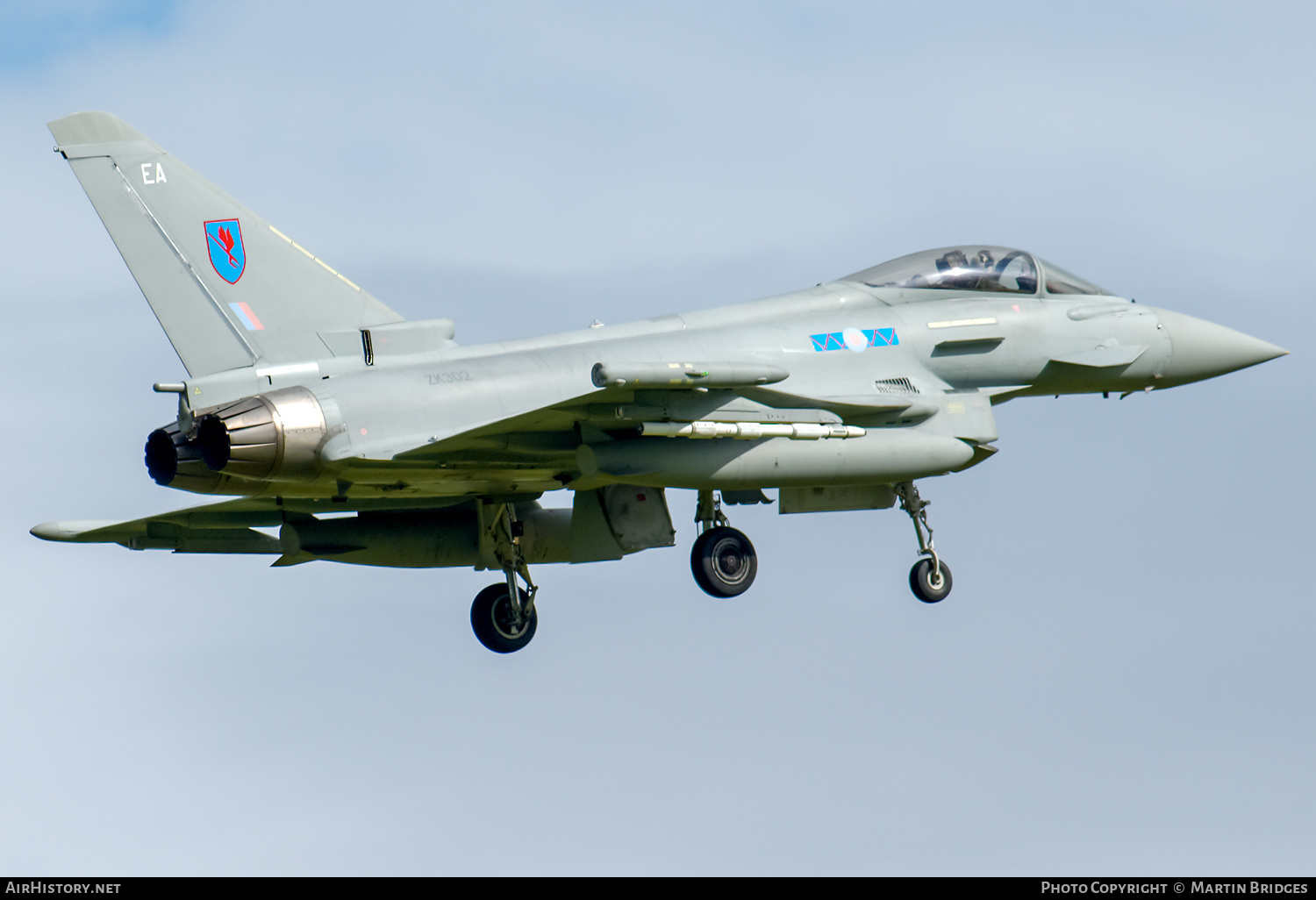 Aircraft Photo of ZK302 | Eurofighter EF-2000 Typhoon FGR4 | UK - Air Force | AirHistory.net #257923