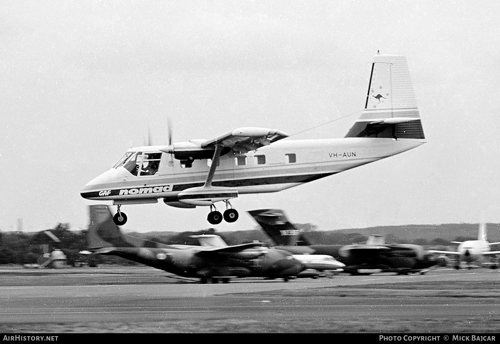 Aircraft Photo of VH-AUN | GAF N-22B Nomad | GAF - Government Aircraft Factories | AirHistory.net #257932
