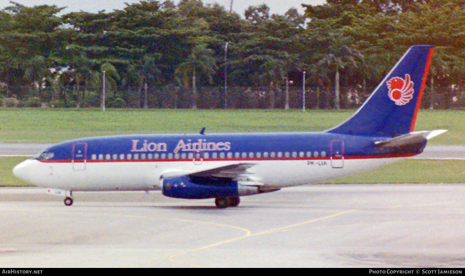 Aircraft Photo of PK-LIA | Boeing 737-2P5/Adv | Lion Airlines | AirHistory.net #257934