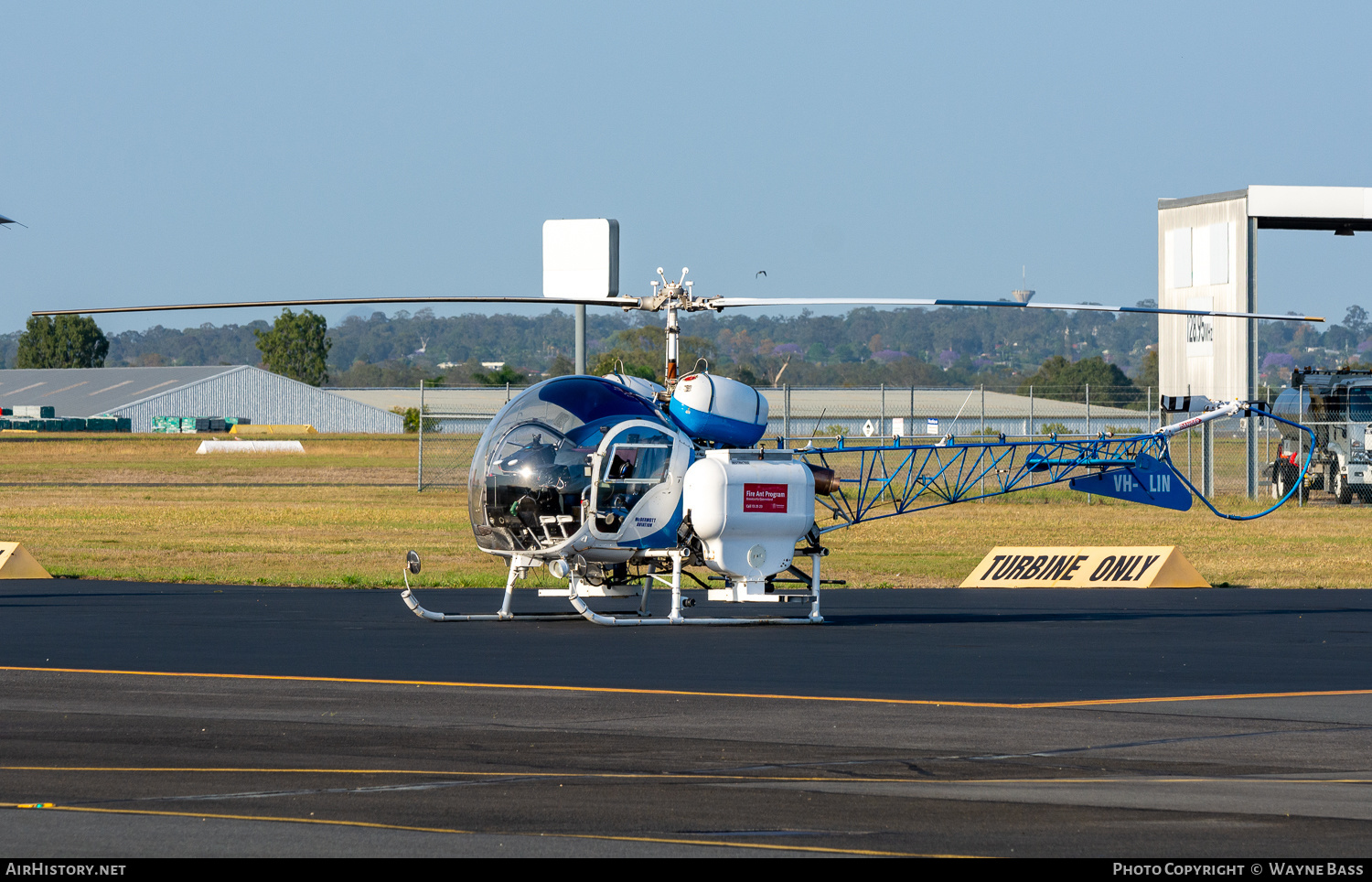 Aircraft Photo of VH-LIN | Bell 47G-4A | McDermott Aviation | AirHistory.net #257944