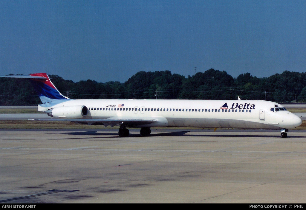 Aircraft Photo of N918DE | McDonnell Douglas MD-88 | Delta Air Lines | AirHistory.net #257958