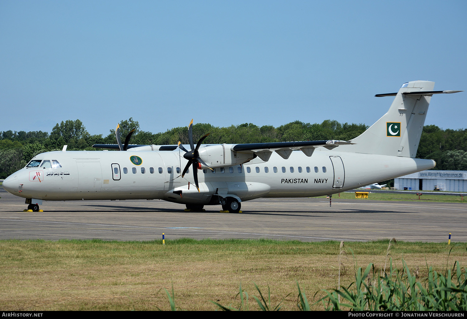 Aircraft Photo of 77 | ATR ATR-72-500 (ATR-72-212A) | Pakistan - Navy | AirHistory.net #257960