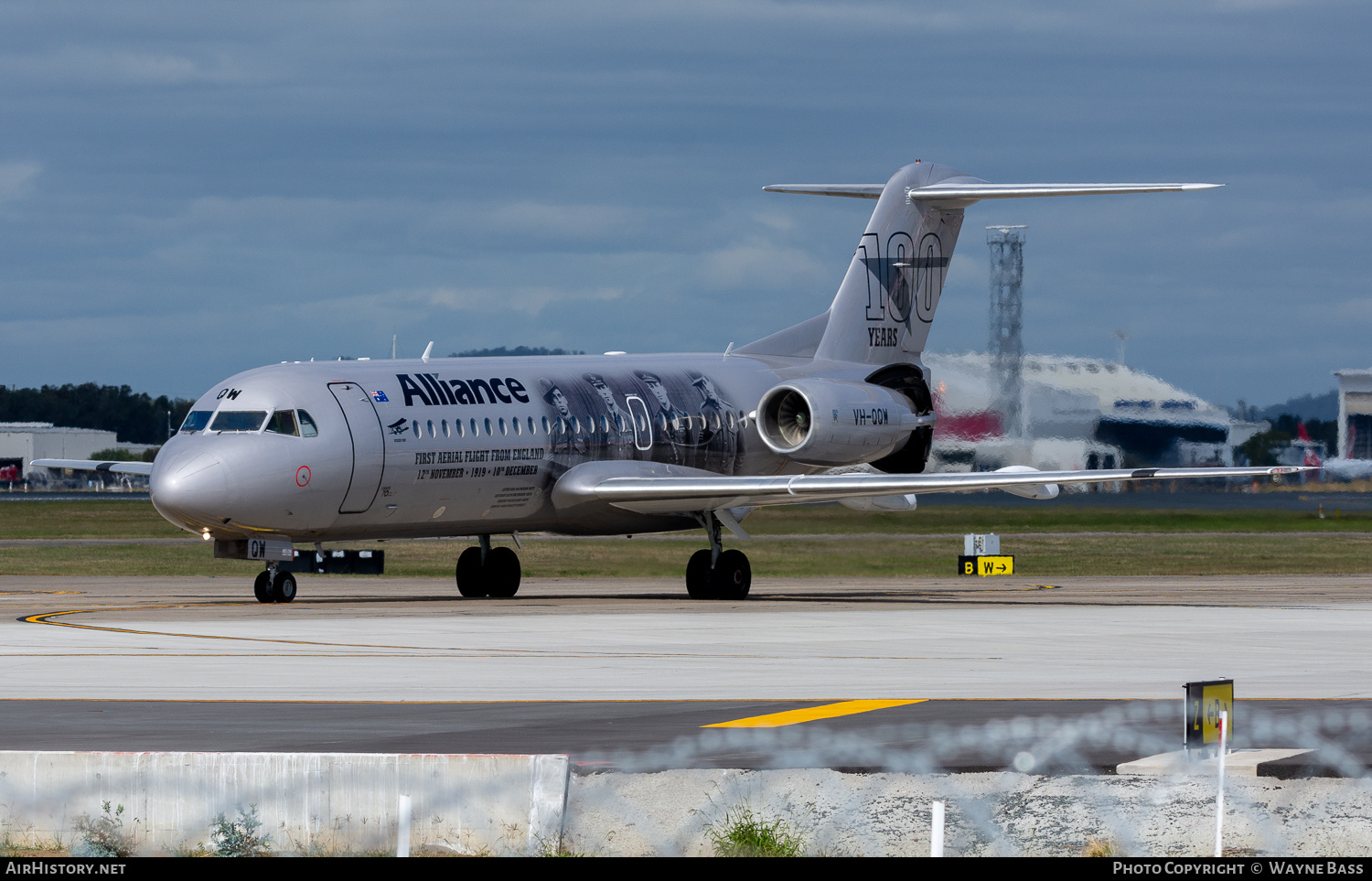 Aircraft Photo of VH-QQW | Fokker 70 (F28-0070) | Alliance Airlines | AirHistory.net #257986