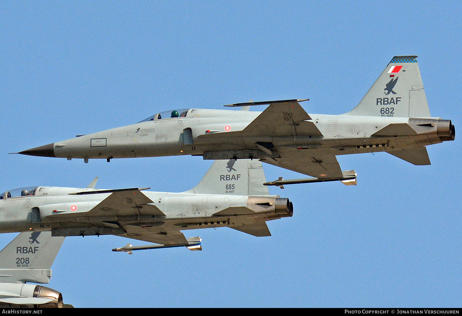Aircraft Photo of 682 / 85-1593 | Northrop F-5E Tiger II | Bahrain - Air Force | AirHistory.net #257994